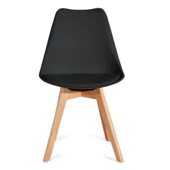 Hot Krzeslo Fisco Czarne 48X56X82 Cm Krzesła