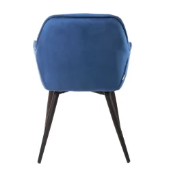 Cheap Krzeslo Flossi Welurowe Granatowe 57X63X84 Cm Krzesła