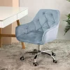Best Krzeslo Flossi Welurowe Obrotowe E 57X65X90 Cm Krzesła Obrotowe