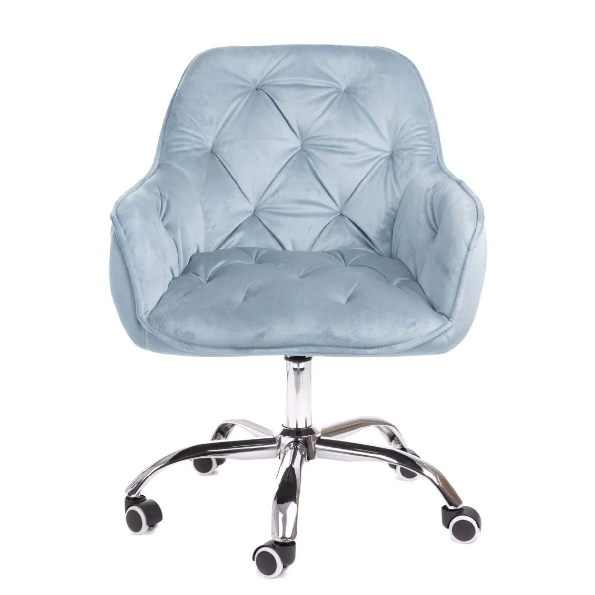 Best Krzeslo Flossi Welurowe Obrotowe E 57X65X90 Cm Krzesła Obrotowe