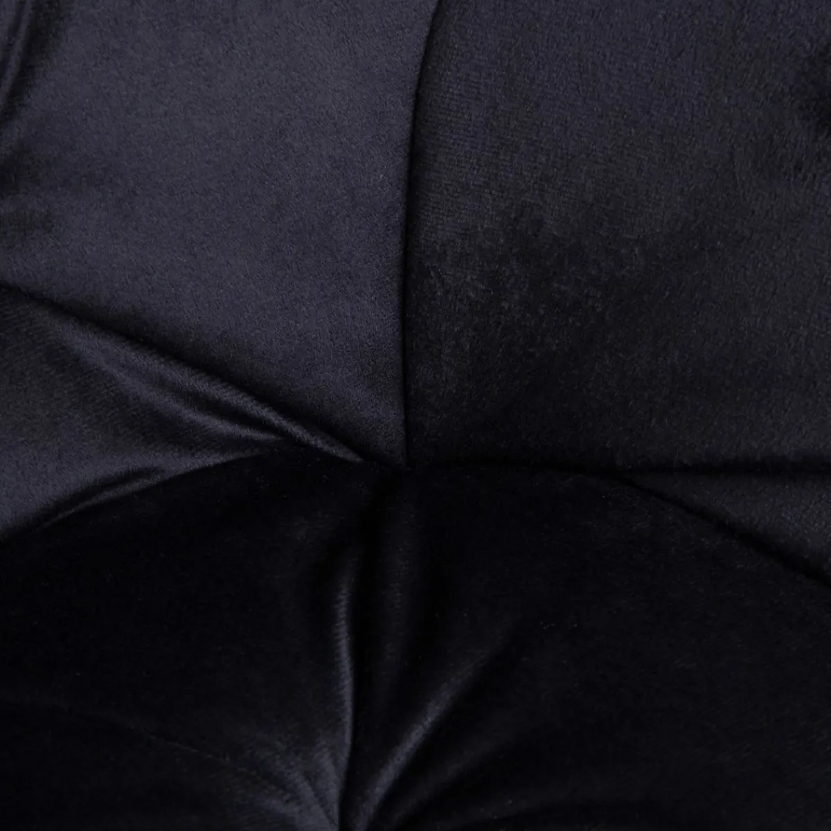 Best Sale Krzeslo Flossi Welurowe Obrotowe Czarne 57X65X90 Cm Krzesła Obrotowe