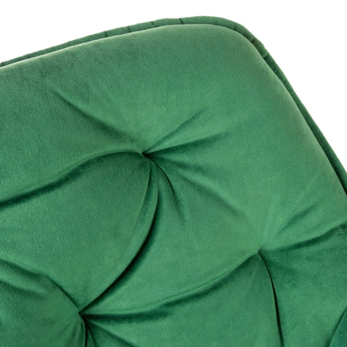 New Krzeslo Flossi Welurowe Zielone 57X63X84 Cm Krzesła