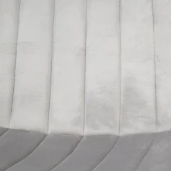 Cheap Krzeslo Golick Welurowe Jasnoszare 44X57X88 Cm Krzesła