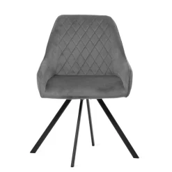Store Krzeslo Laurent Obrotowe Biale 54X55X85 Cm, Sh: 50Cm Krzesła Obrotowe
