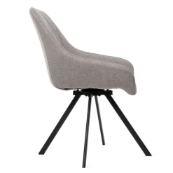 Sale Krzeslo Laurent Obrotowe Welurowe Bezowe 54X55X85 Cm, Sh: 50Cm Krzesła Obrotowe