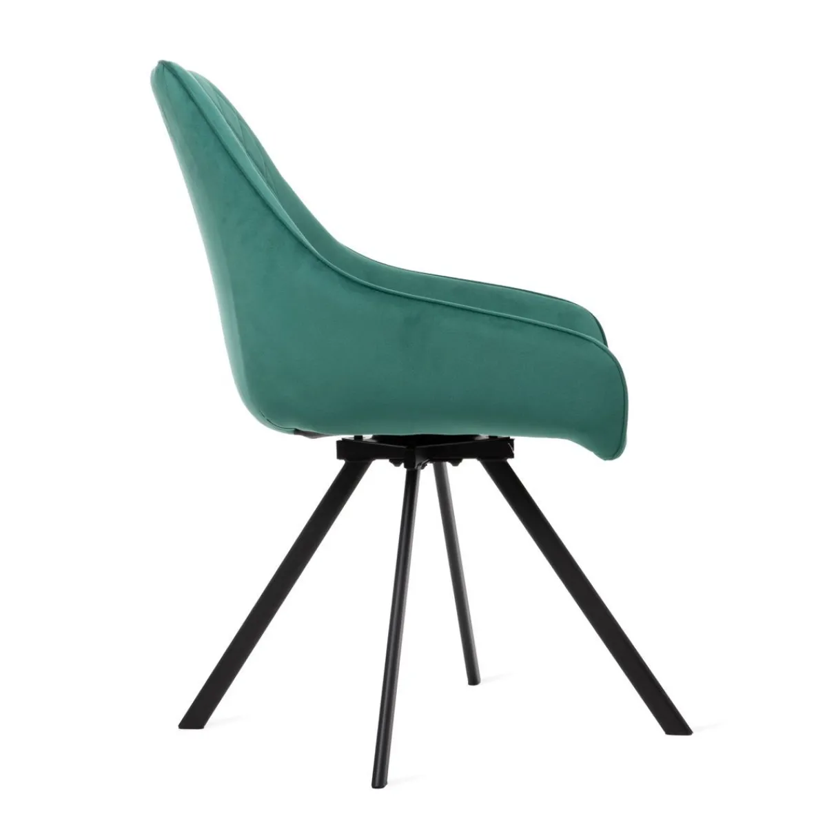 Outlet Krzeslo Laurent Obrotowe Czarne 54X55X85 Cm, Sh: 50Cm Krzesła Obrotowe