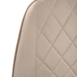 Online Krzeslo Laurent Obrotowe Welurowe Czarne 54X55X85 Cm, Sh: 50Cm Krzesła Obrotowe