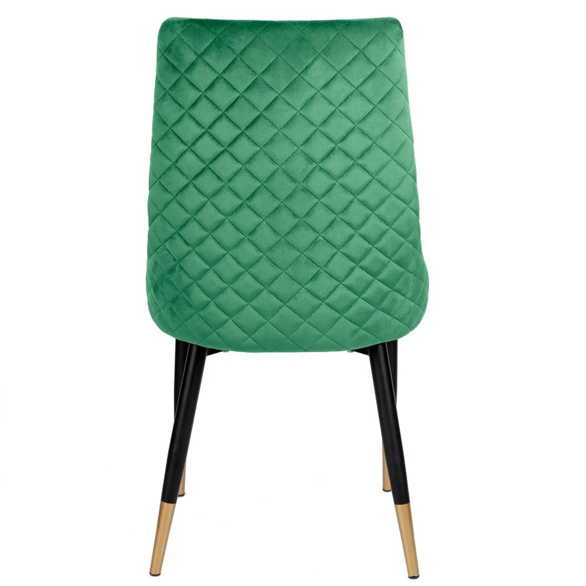 Cheap Krzeslo Logan Welurowe Zielone 44X44X92 Cm Krzesła