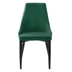 Shop Krzeslo Louis Ribbon Welurowe Zielone 44X59X88 Cm Krzesła