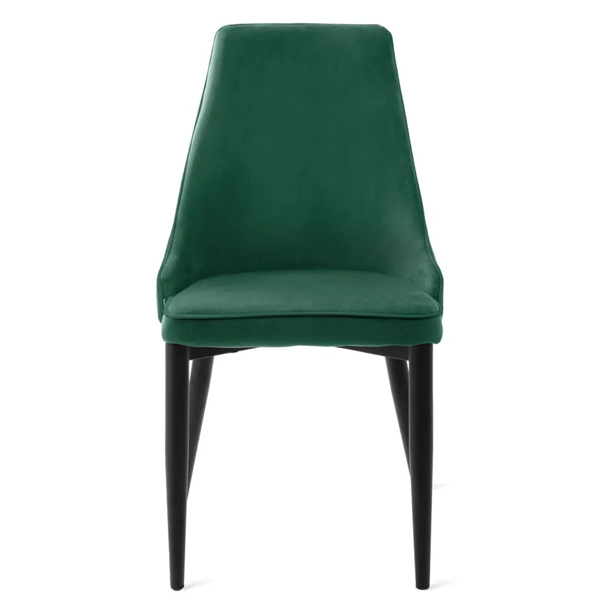 Shop Krzeslo Louis Ribbon Welurowe Zielone 44X59X88 Cm Krzesła