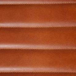Best Sale Krzeslo Lumbar W Obiciu Ze Skory Bawolej Brazowe 46X52X78 Cm Krzesła
