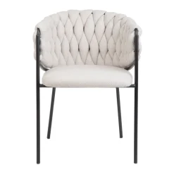 Best Sale Krzeslo Merle Bezowe 57X59X78 Cm Krzesła