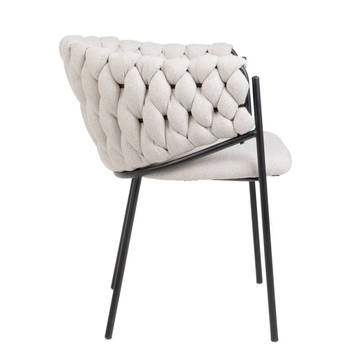 Best Sale Krzeslo Merle Bezowe 57X59X78 Cm Krzesła