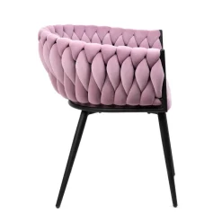 Online Krzeslo Prinssi New Rozowe 60X60X79 Cm Krzesła