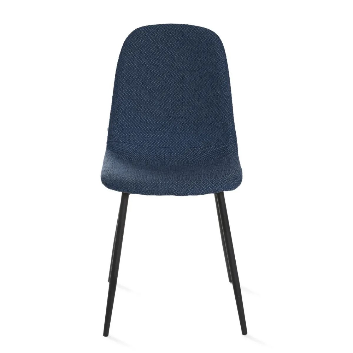 Shop Krzeslo Slank W Tkaninie Granatowe 44X52X85Cm Krzesła