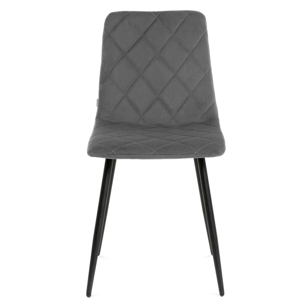 Clearance Krzeslo Witus W Tkaninie Szare 44X57X88 Cm Krzesła