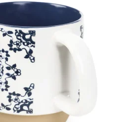 Shop Kubek Rodes Z Niebieskim Zdobieniem Maly Kwiat 0,35 L Kubki