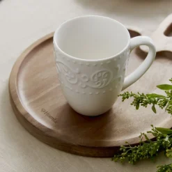 Flash Sale Kubek Sylia Z Ornamentem 0,37 L Zastawa Porcelanowa