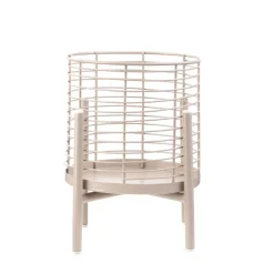 Shop Kwietnik Floero Metalowy Bezowy 18X25 Cm Kwietniki Na Balkon