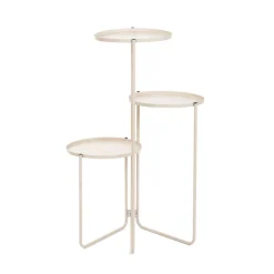 Flash Sale Kwietnik Roh Trzypoziomowy Bezowy 25X48/70 Cm Kwietniki Na Balkon