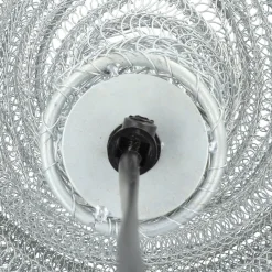 Outlet Lampa Ali Sufitowa Srebrna 82 Cm Lampy Wiszące