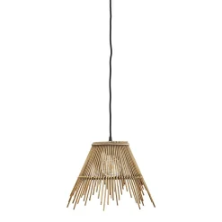 New Lampa Sufitowa Boho Bambusowa 35X26,5 Cm Sale