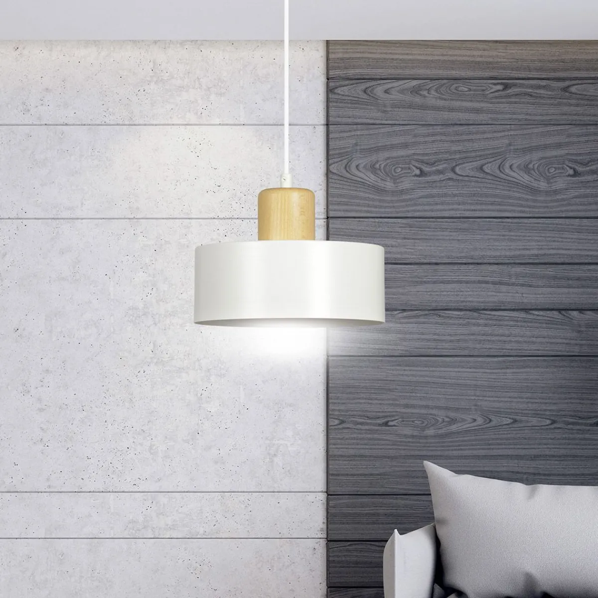 Best Lampa Torin Sufitowa 1-Punktowa Fi 25 Cm Lampy Wiszące