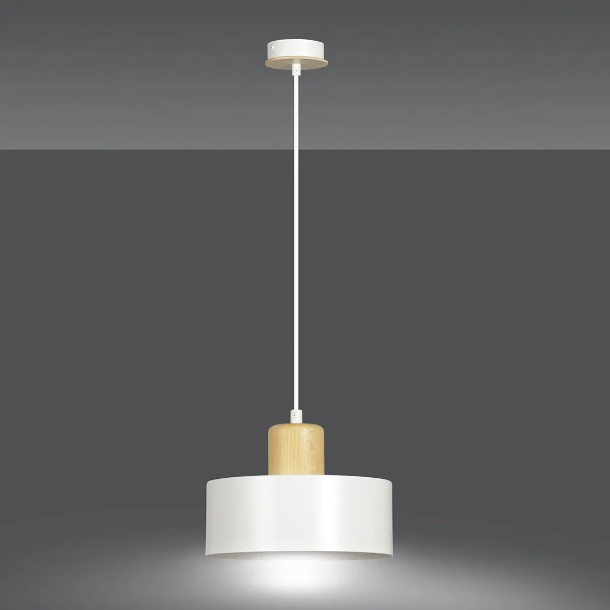Best Lampa Torin Sufitowa 1-Punktowa Fi 25 Cm Lampy Wiszące