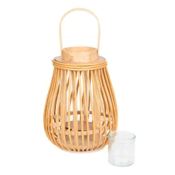 Cheap Lampion Garnitto Pleciony Naturalny 10,5X30 Cm Lampiony Ogródowe