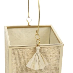 Fashion Lampion Grazia Z Plecionka 9X9X16 Cm Lampiony Ogródowe