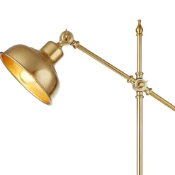 New Lampka Nocna Grimstad Zlota 18X49,5X56,5 Cm Lampy Stołowe I Nocne