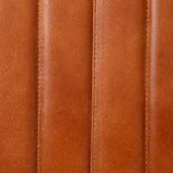 Clearance Lawka Brizo W Obiciu Ze Skory Bawolej Brazowe 90X37X45 Cm Siedziska Do Przedpokoju