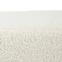 Best Sale Lawka Elsa Bezowa W Tkaninie Teddy 120X40X44 Cm Siedziska Do Przedpokoju