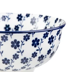 Clearance Miska Navia Granatowa W Kwiatuszki 12 Cm Naczynia Ogródowe I Piknikowe