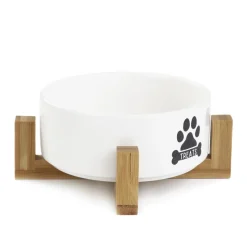 Store Miska Treats Dla Psa S Z Bambusowa Podstawa 13X7 Cm Akcesoria Dla Zwierząt