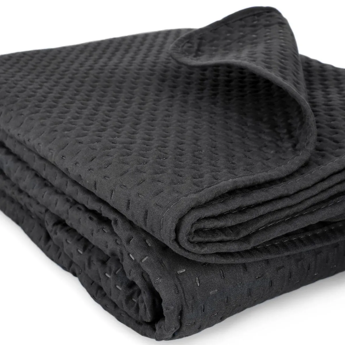 Best Sale Narzuta Zemi New Czarna 200X220 Cm Narzuty Na Łóżko