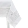 Store Obrus Halis Bialy Z Azurowym Brzegiem 150X200 Cm Obrusy