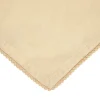 Sale Obrus Melange Bezowy Z Lamowka Kuleczkowa 130X180 Obrusy