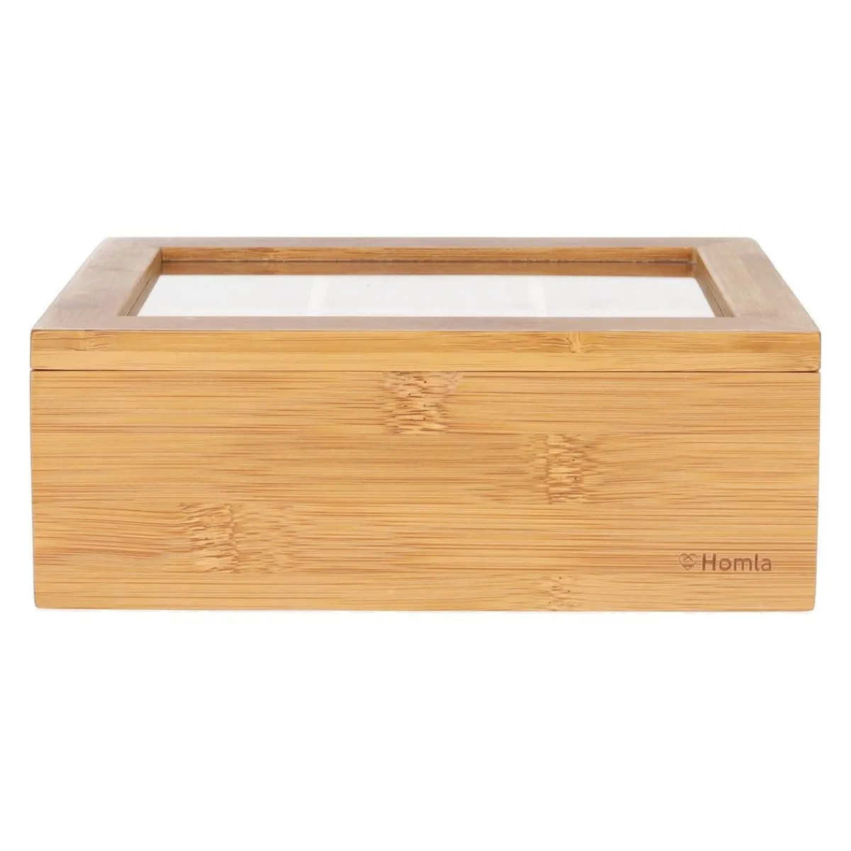Shop Organizer Bambou Zamykany Bambusowy 21X16 Cm Organizery Łazienkowe