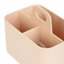 Fashion Organizer Delyth Plastikowy Rozowy Maly 15X10,8X13,5 Cm Organizery Łazienkowe