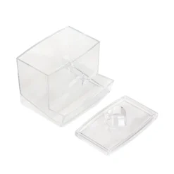Cheap Organizer Falsa Transparentny 8,7X7X8 Cm Organizery Łazienkowe