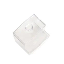 Cheap Organizer Falsa Transparentny 8,7X7X8 Cm Organizery Łazienkowe