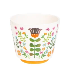 Sale Oslonka Na Doniczke Folga W Folkowy Wzor 13X13X11 Cm Wazony I Donice
