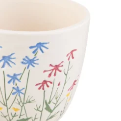 Outlet Oslonka Na Doniczke Meadow W Kolorowe Kwiaty 13X12X11 Cm Wazony I Donice