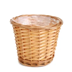 Sale Oslonka Na Doniczke Saule Wiklinowa Naturalna 20X16 Cm Doniczki Ogródowe