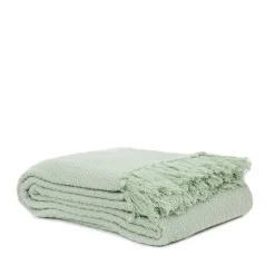 Discount Pled Morris Pistacjowy Z Fredzlami 130X170 Cm Poduszki Na Krzeslo