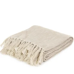 Outlet Pled Nori Bawelniany Z Bezowym Wzorem 130X170 Cm Pledy