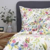 Clearance Pościel Floral Z Mikrofibry W Kolorowe Kwiatki 200X220 Cm Pościel Z Mikrofibry