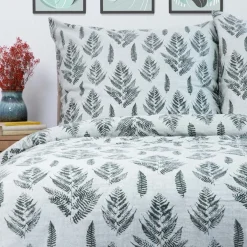 Flash Sale Pościel Hattie Satynowa W Liscie 160X200 Cm Pościel Satynowa