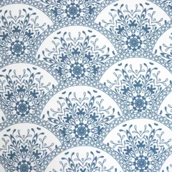 Discount Pościel Haven Bawelniana Biala W Granatowy Wzor 160X200 Cm Pościel Bawelniana
